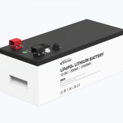 Batería de litio LiFeO4 12.8Vcc, 200Ah, 2.56Kwh