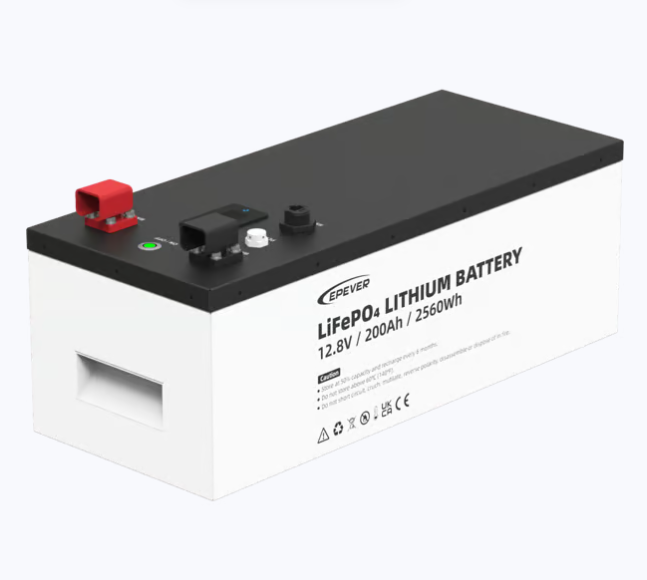 Batería de litio LiFeO4 12.8Vcc, 200Ah, 2.56Kwh