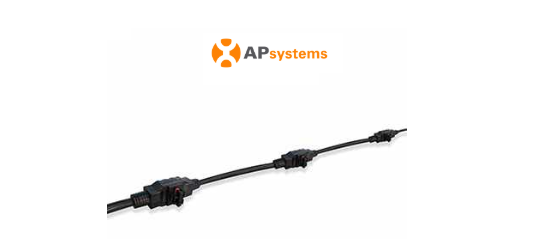 Bus Cable 5-wire de corriente alterna APSystems 10AWG para QT2
