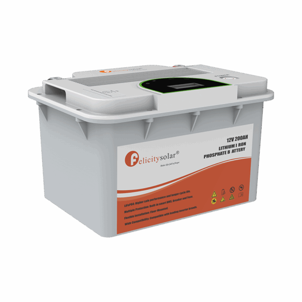 BATERIA FELICITY 12V-200AH 2.56KWH DE LITIO