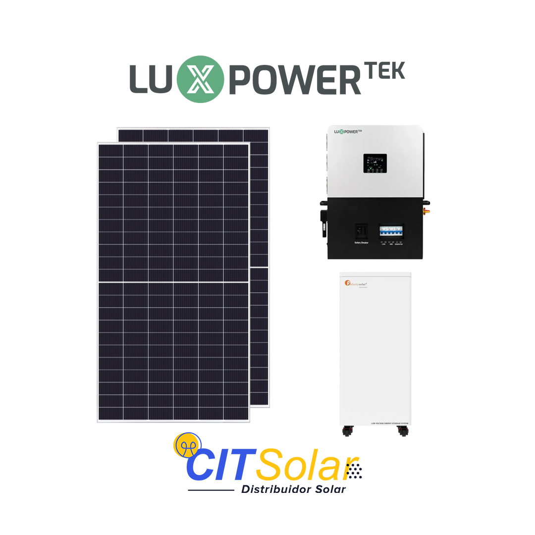 Kit 20 kw de 32 Paneles Solares de 625W con Respaldo de Baterías de Litio 45 KWh FELICITY SOLAR